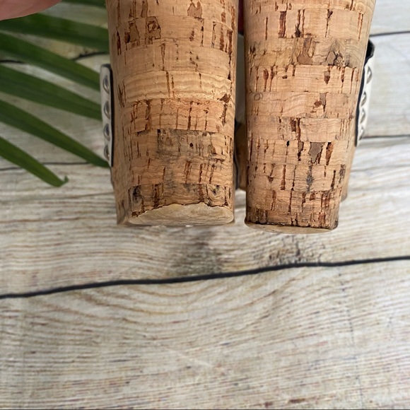 Mui Mui White Studded Platform Sandal Size 35.5 - Picture 10 of 12